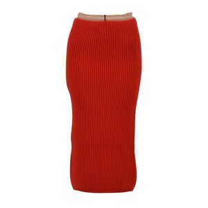 Calvin Klein 205W39nyc Women Rib-Knit Midi Skirt